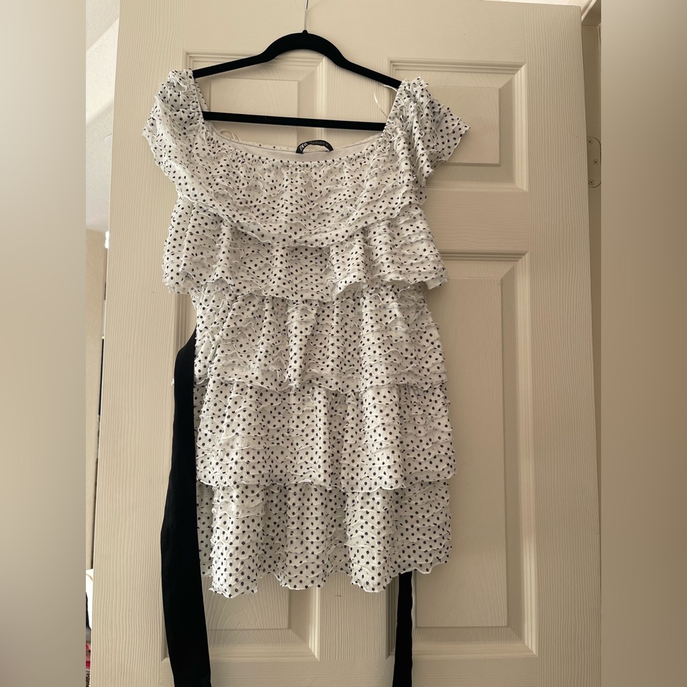 White dress size large